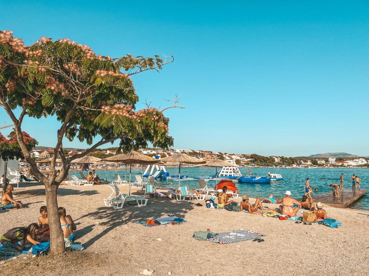 Luxury Beach Villa W Sea Sunset Views Sibenik Ngoại thất bức ảnh
