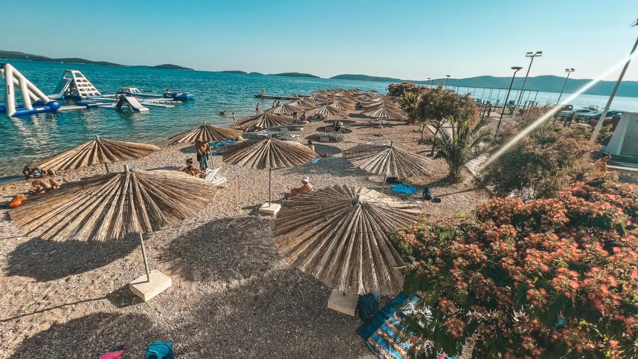 Luxury Beach Villa W Sea Sunset Views Sibenik Ngoại thất bức ảnh