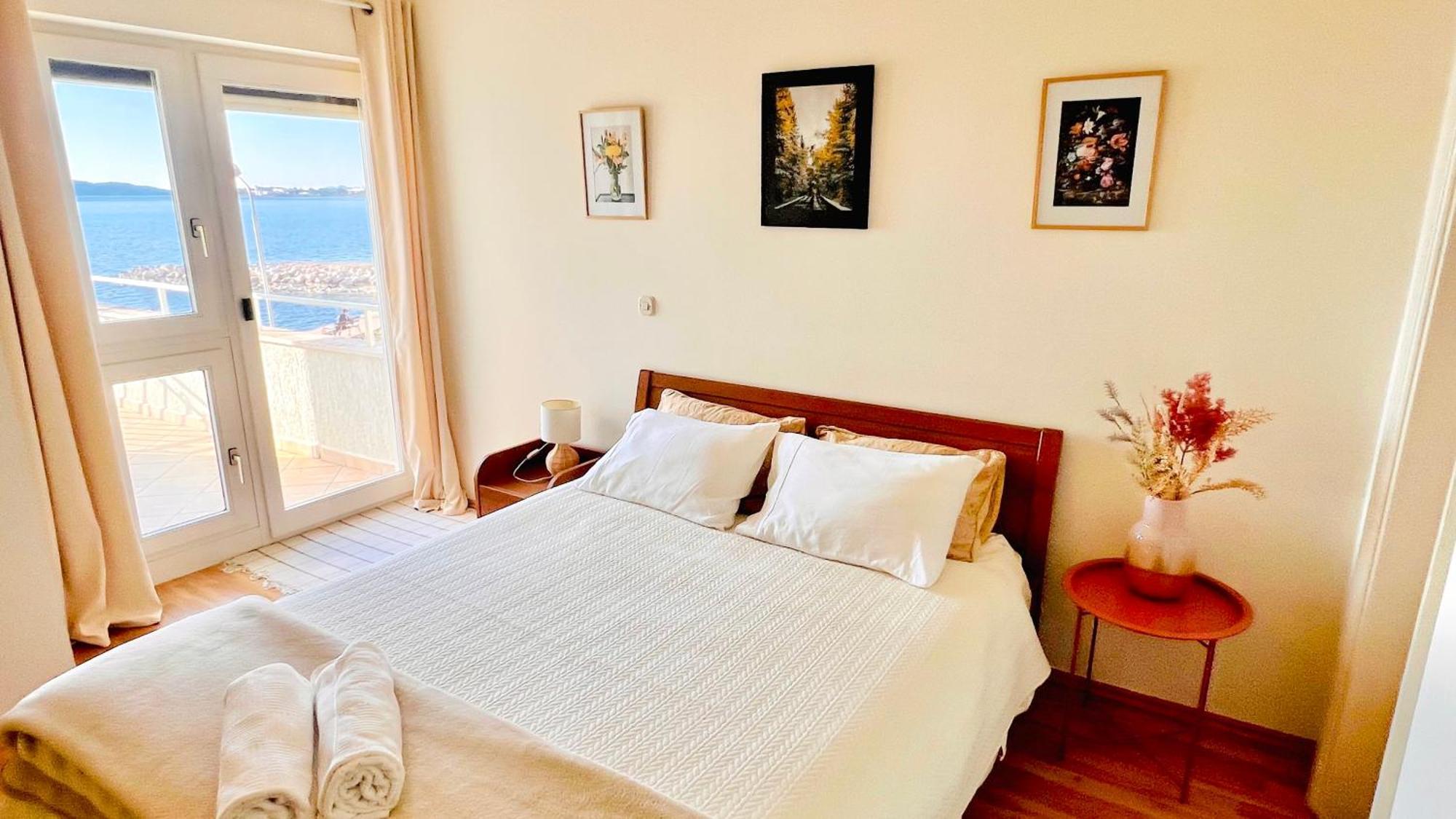 Luxury Beach Villa W Sea Sunset Views Sibenik Ngoại thất bức ảnh