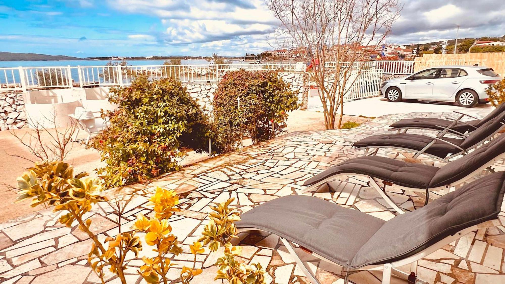 Luxury Beach Villa W Sea Sunset Views Sibenik Ngoại thất bức ảnh